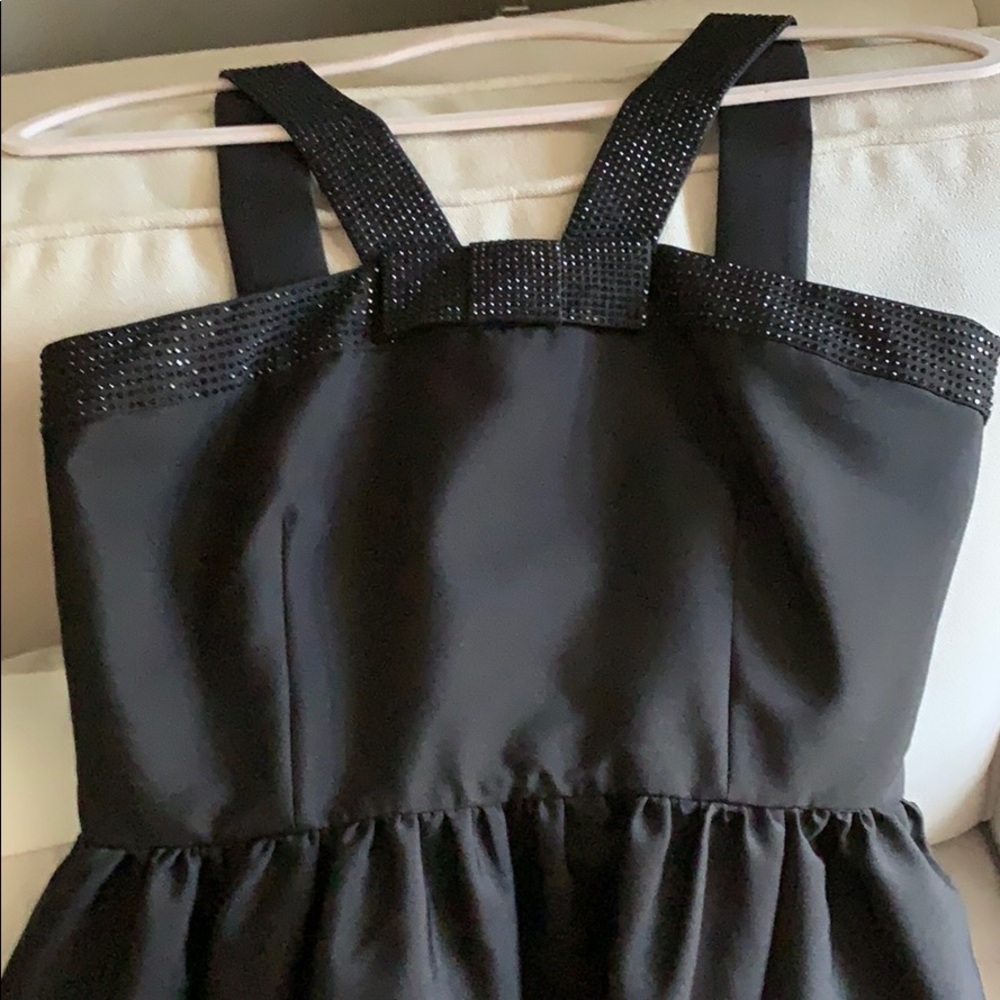 Kate Spade pave bow fit and flare dress